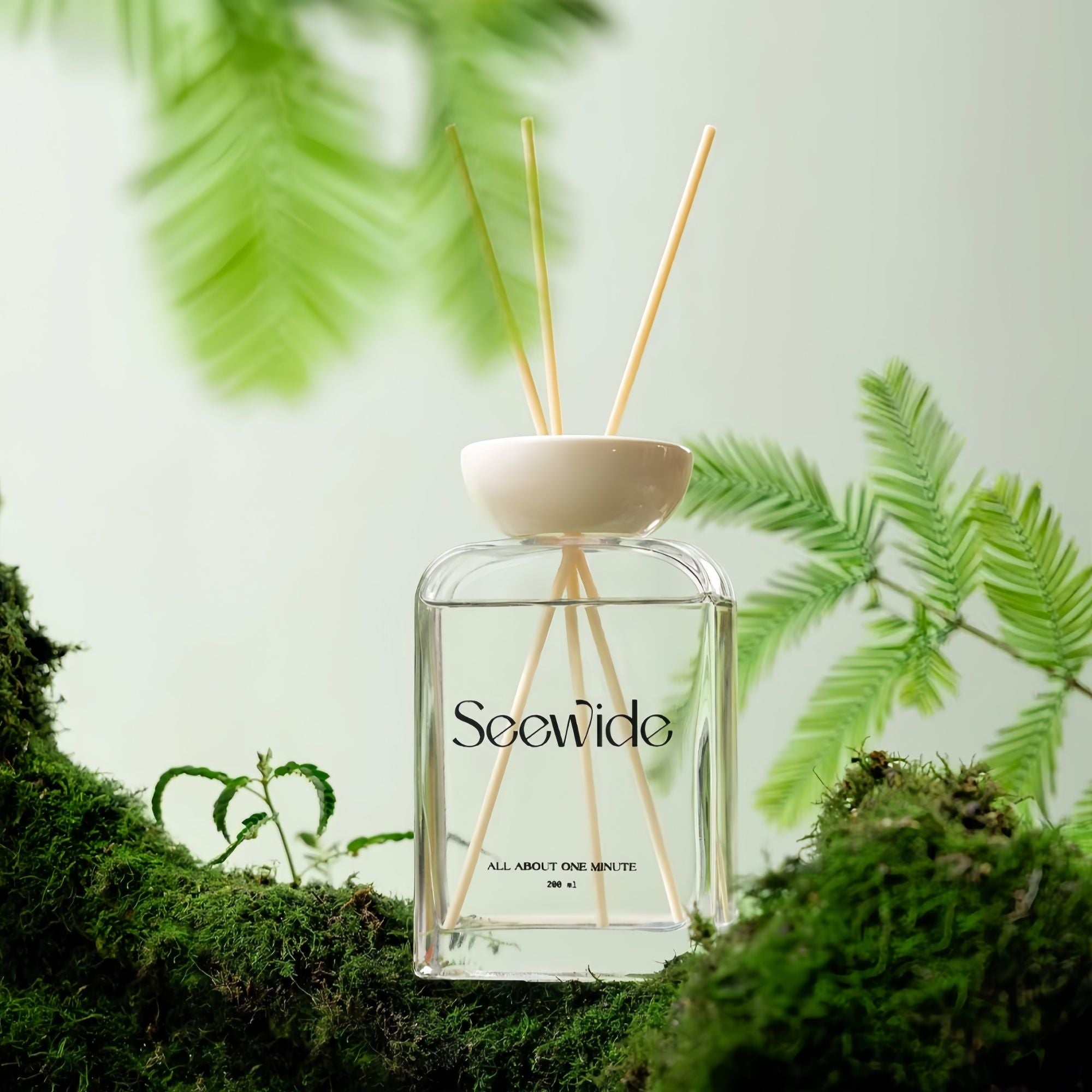 Reed Diffuser, Long-Lasting Home Fragrance & Scent Diffuser, 200ml Essential Oil Room Freshener for Bedroom, Living Room & Bathroom