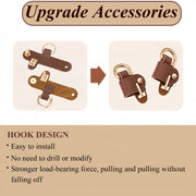 Mini Bag Replacement Thin Shoulder Strap with 2 Adapters for Longchamp,Imitation Pearl Bead Purse Handle Strap Bag Charms Handbag Chain Accessories Decoration for Women