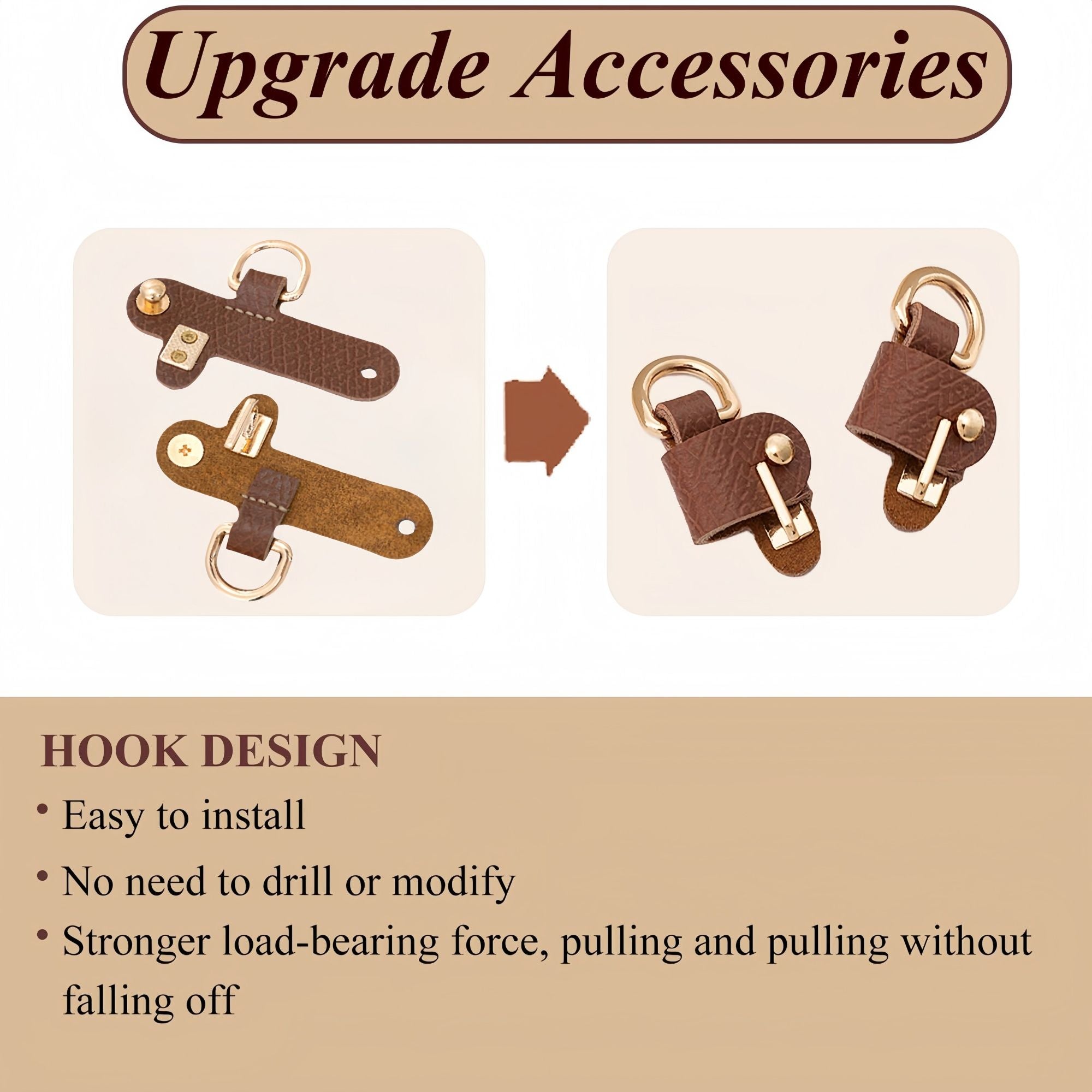 Mini Bag Replacement Thin Shoulder Strap with 2 Adapters for Longchamp,Imitation Pearl Bead Purse Handle Strap Bag Charms Handbag Chain Accessories Decoration for Women