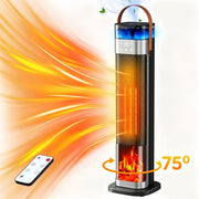 Tower Space Heater with Humidifier V1337-QE-L3EW-NWZB
