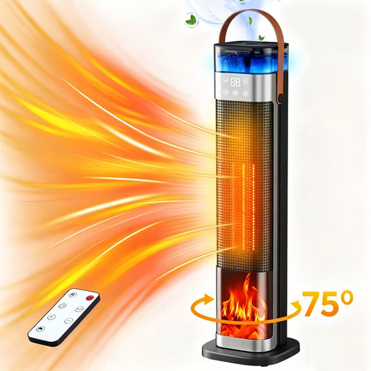 Tower Space Heater with Humidifier V1337-QE-L3EW-NWZB