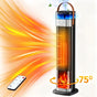 Tower Space Heater with Humidifier V1337-QE-L3EW-NWZB