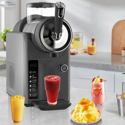 Slushie Machine for Home, No Ice Needed Frozen Drink Maker with 6 Preset Modes, 1.8L Capacity, LED Display, V1338-WAK0059