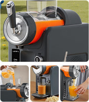 Slushie Machine for Home, No Ice Needed Frozen Drink Maker with 6 Preset Modes, 1.8L Capacity, LED Display, V1338-WAK0059