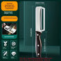 Heavy-duty stainless steel vegetable peeler and slicer - multi-functional kitchen tool with straight blade V1345-SY02