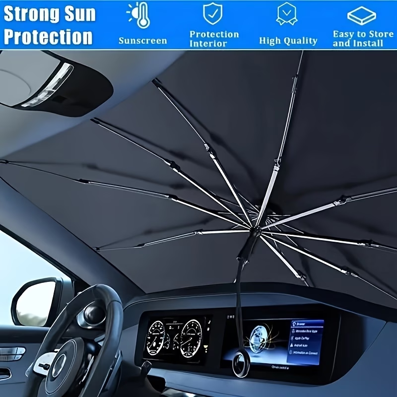 Car sunshade, windshield sun protection and heat insulation sunshade, blackout curtain equipment, car V1345-SY30