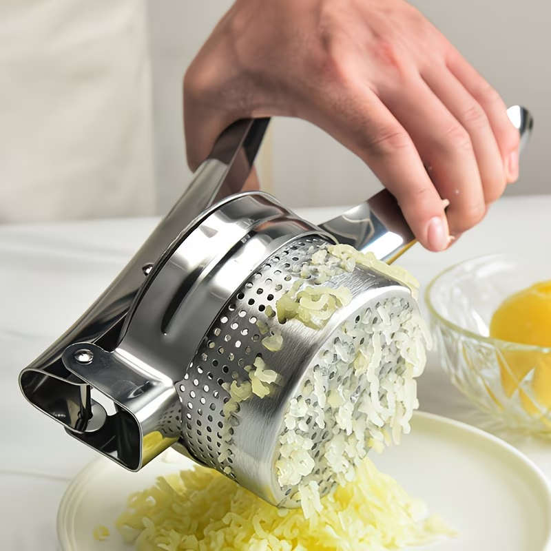 Potato masher, lemon juicer, potato shredder, multi-functional juicer, stainless steel potato shredder, V1345-SY36