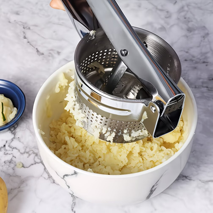 Potato masher, lemon juicer, potato shredder, multi-functional juicer, stainless steel potato shredder, V1345-SY36