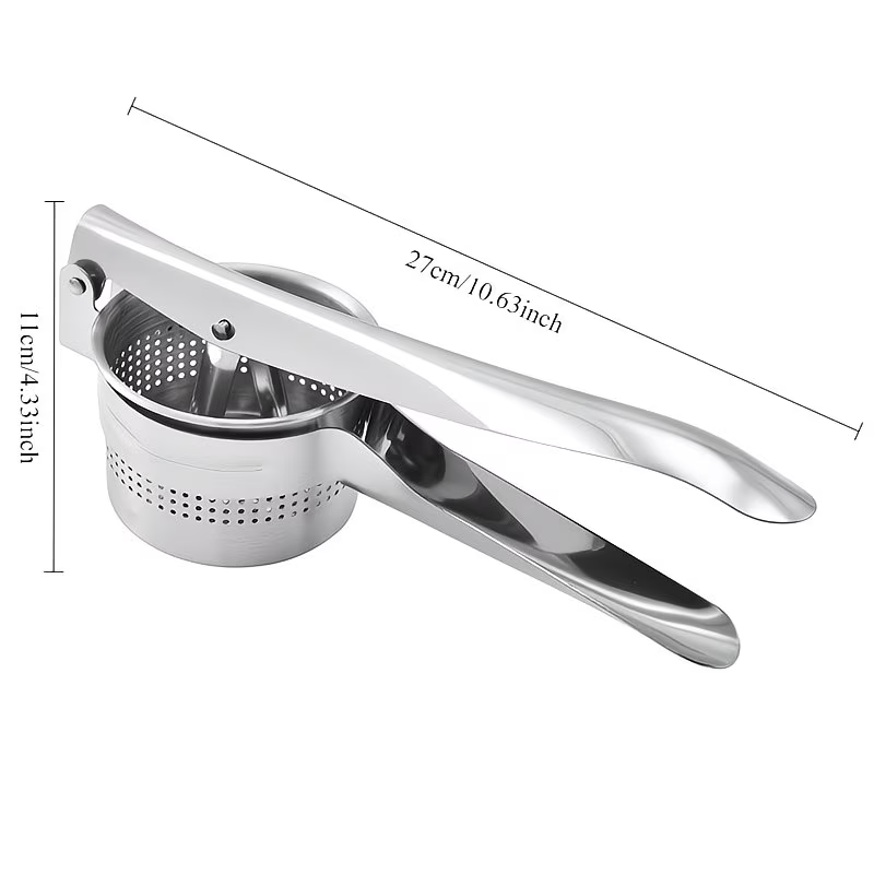 Potato masher, lemon juicer, potato shredder, multi-functional juicer, stainless steel potato shredder, V1345-SY36