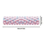 Pink foam roller, muscle recovery, fitness accessory, deep tissue massage, post-workout relief, textured foam V1347-141-SIL-23733