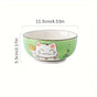 Lucky Cat Ceramic Bowl Set - 4-Piece Maneki-Neko Gift Box V1347-DSZ-001-123