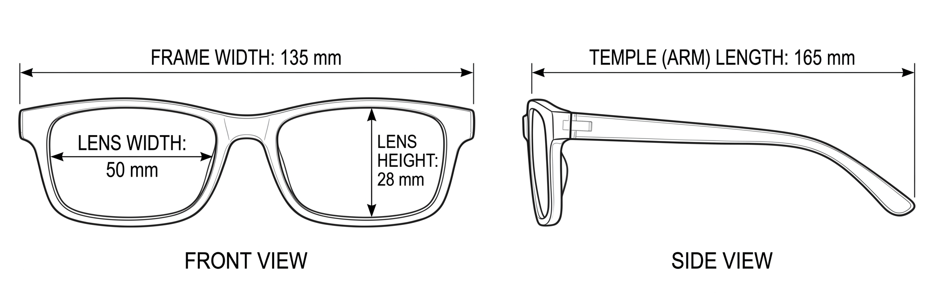 Set of 3 unisex +1.0 Reading Glasses Assorted Colours +1.0 Magnification