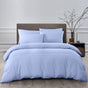 Royal Comfort 2000TC Quilt Cover Set Bamboo Cooling Hypoallergenic Breathable - King - Light Blue V160-10001252