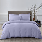 Royal Comfort 2000TC Quilt Cover Set Bamboo Cooling Hypoallergenic Breathable - King - Lilac Grey V160-10001253