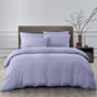 Royal Comfort 2000TC Quilt Cover Set Bamboo Cooling Hypoallergenic Breathable - King - Lilac Grey V160-10001253
