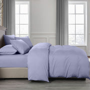 Royal Comfort 2000TC Quilt Cover Set Bamboo Cooling Hypoallergenic Breathable - King - Lilac Grey V160-10001253