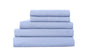 Royal Comfort 2000TC 6 Piece Bamboo Sheet & Quilt Cover Set Cooling Breathable - Queen - Light Blue V160-10001260