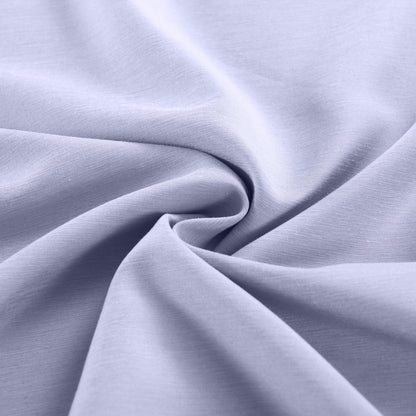 Royal Comfort 2000TC 6 Piece Bamboo Sheet & Quilt Cover Set Cooling Breathable - Queen - Lilac Grey V160-10001261