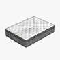 Luxopedic Pocket Spring Mattress 5 Zone 32CM Euro Top Memory Foam Medium Firm - King - White Grey V160-10001653