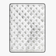 Luxopedic Pocket Spring Mattress 5 Zone 32CM Euro Top Memory Foam Medium Firm - King - White Grey V160-10001653
