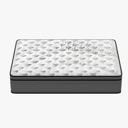 Luxopedic Pocket Spring Mattress 5 Zone 32CM Euro Top Memory Foam Medium Firm - King - White Grey V160-10001653