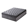 Casa Decor Bamboo Charcoal Mattress Pocket Spring Pillowtop 5 Zone 32cm Depth - King Single - Charcoal V160-10001705