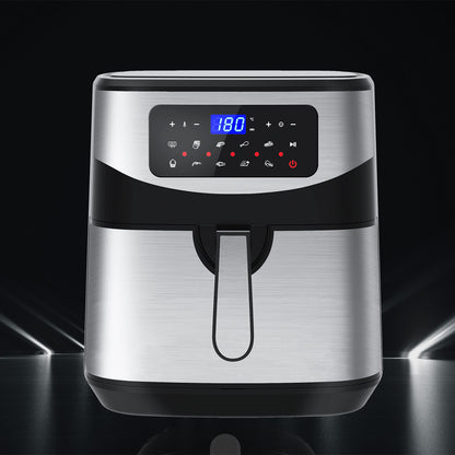 Kitchen Couture 12 Litre Air Fryer Multifunctional LCD One Touch Display Silver V160-10001717