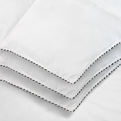 Royal Comfort Bamboo Blend Quilt 250GSM Luxury Duvet 100% Cotton Cover - King - White V160-10001736