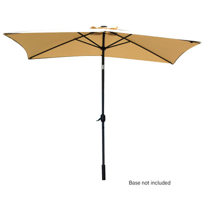 Arcadia Furniture Umbrella 3 Metre Umbrella with Solar LED Lights Garden Yard - Beige V160-10001771
