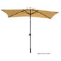 Arcadia Furniture Umbrella 3 Metre Umbrella with Solar LED Lights Garden Yard - Beige V160-10001771