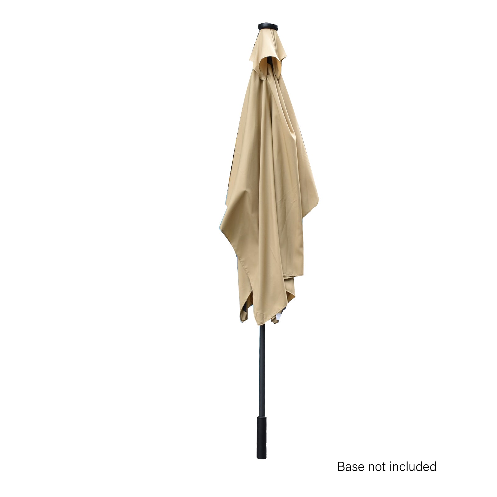 Arcadia Furniture Umbrella 3 Metre Umbrella with Solar LED Lights Garden Yard - Beige V160-10001771