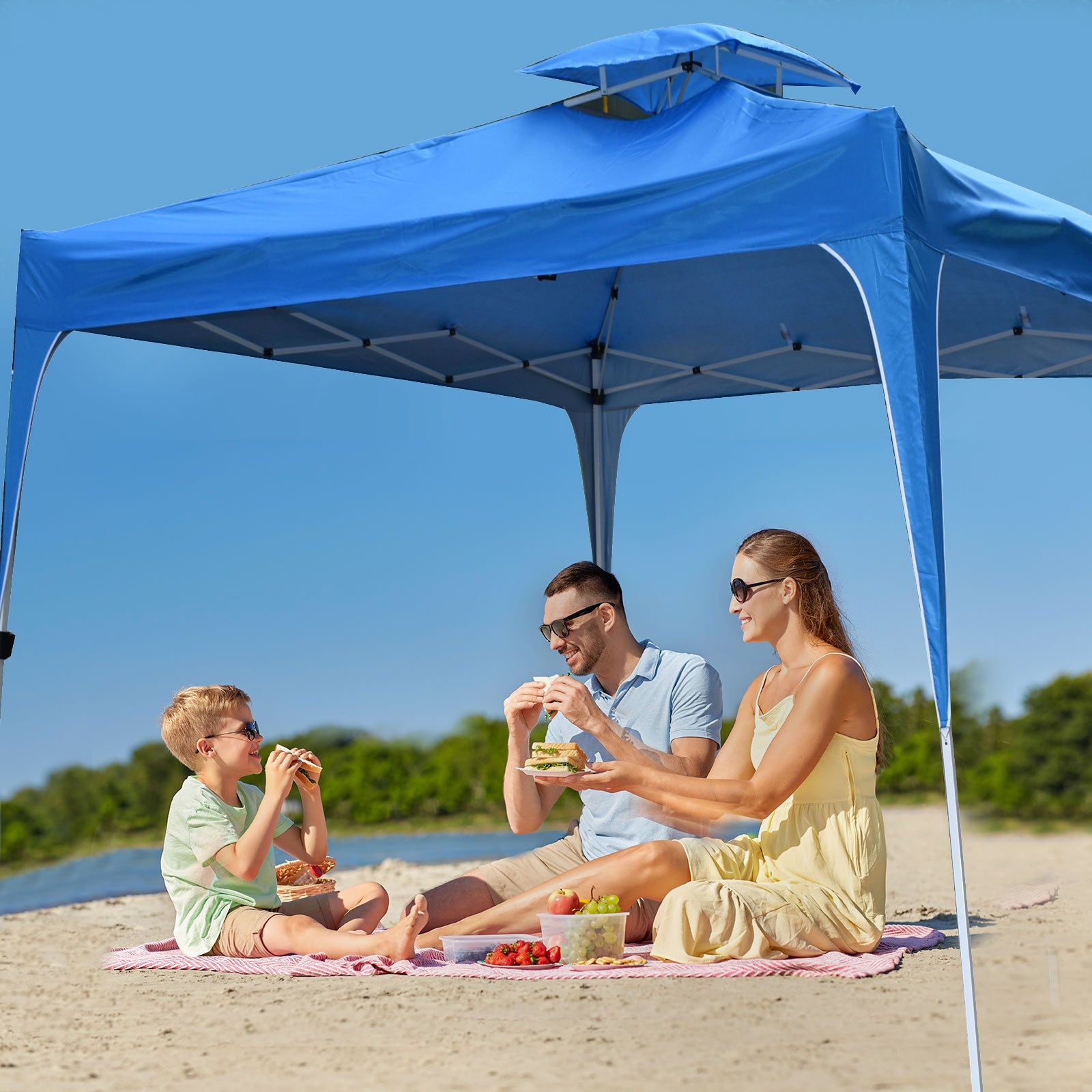 Arcadia Furniture 3M x 3M Outdoor Folding Tent - Navy V160-10001772