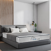 Spine-Lab Mattress 5 Zone 21cm Medium Firm Foam Bonnell Spring - Single - White V160-10001948