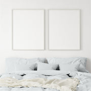 Balmain 1000 Thread Count Hotel Grade Bamboo Cotton Quilt Cover Pillowcases Set - King - Cool Grey V160-10002061