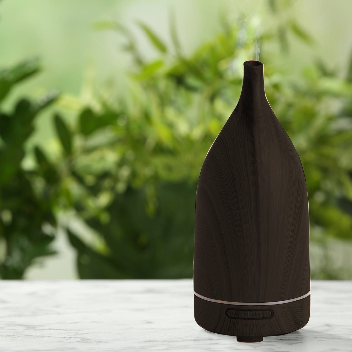 Milano Decor Aroma Diffuser 100ml Ultrasonic Humidifier Purifier And 3 Pack Oils - Dark Wood V160-10002218