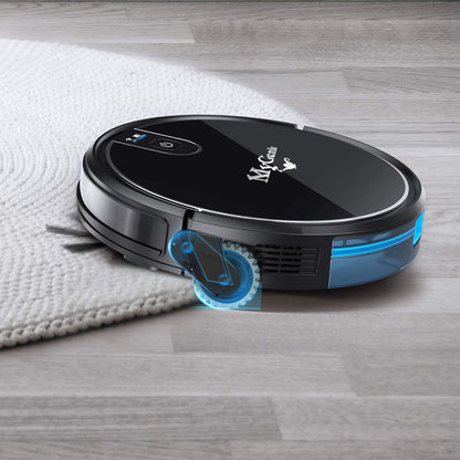 MyGenie XSonic Wifi Pro Robotic Vacuuum Cleaner Carpet Wet Dry Mopping Black V160-10002248