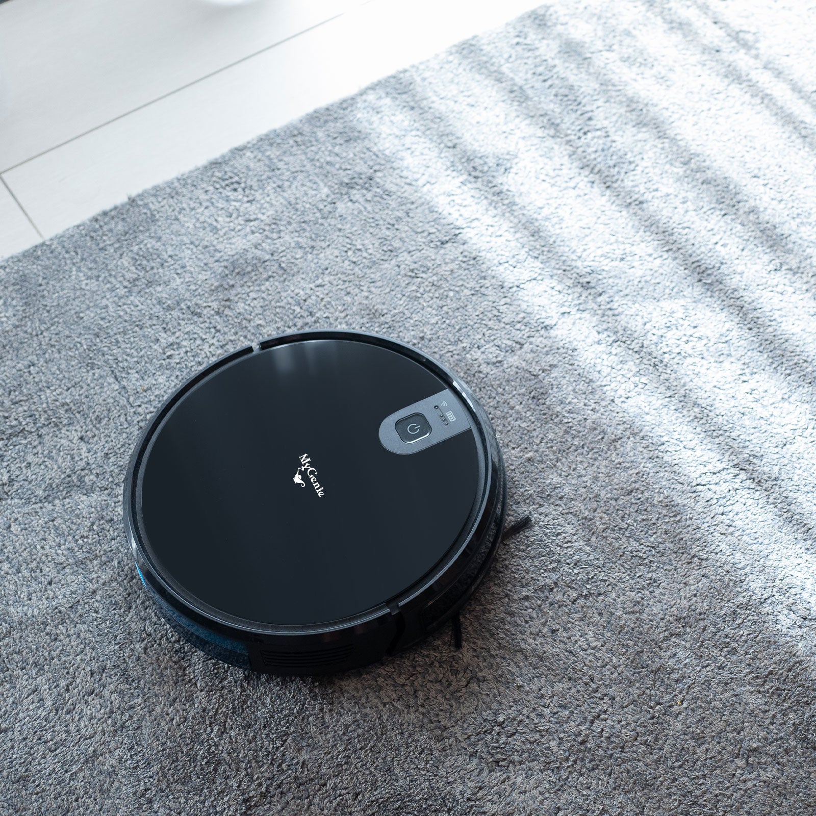 MyGenie XSonic Wifi Pro Robotic Vacuuum Cleaner Carpet Wet Dry Mopping Black V160-10002248