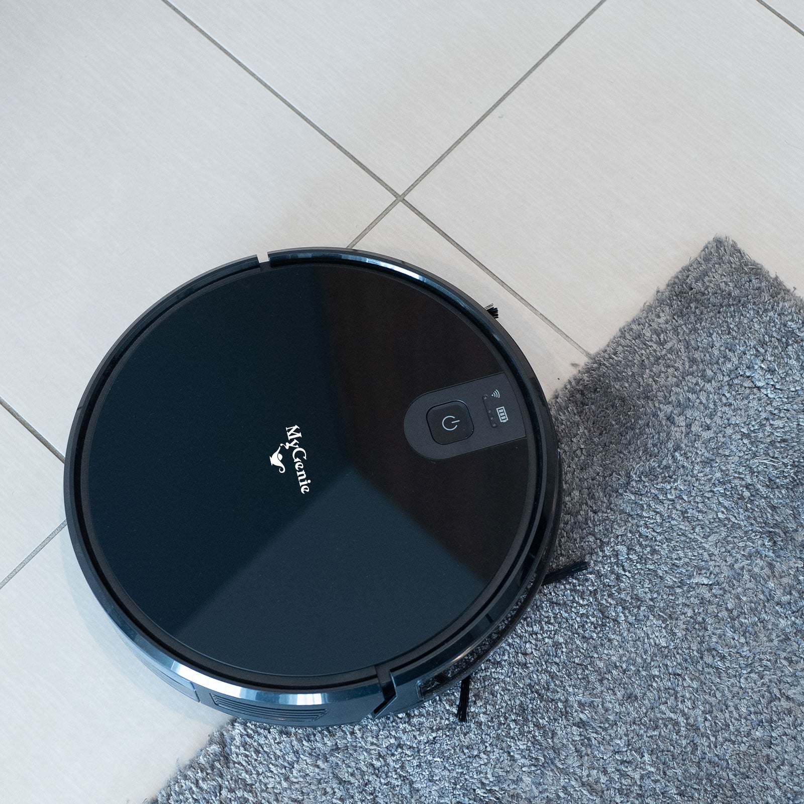 MyGenie XSonic Wifi Pro Robotic Vacuuum Cleaner Carpet Wet Dry Mopping Black V160-10002248