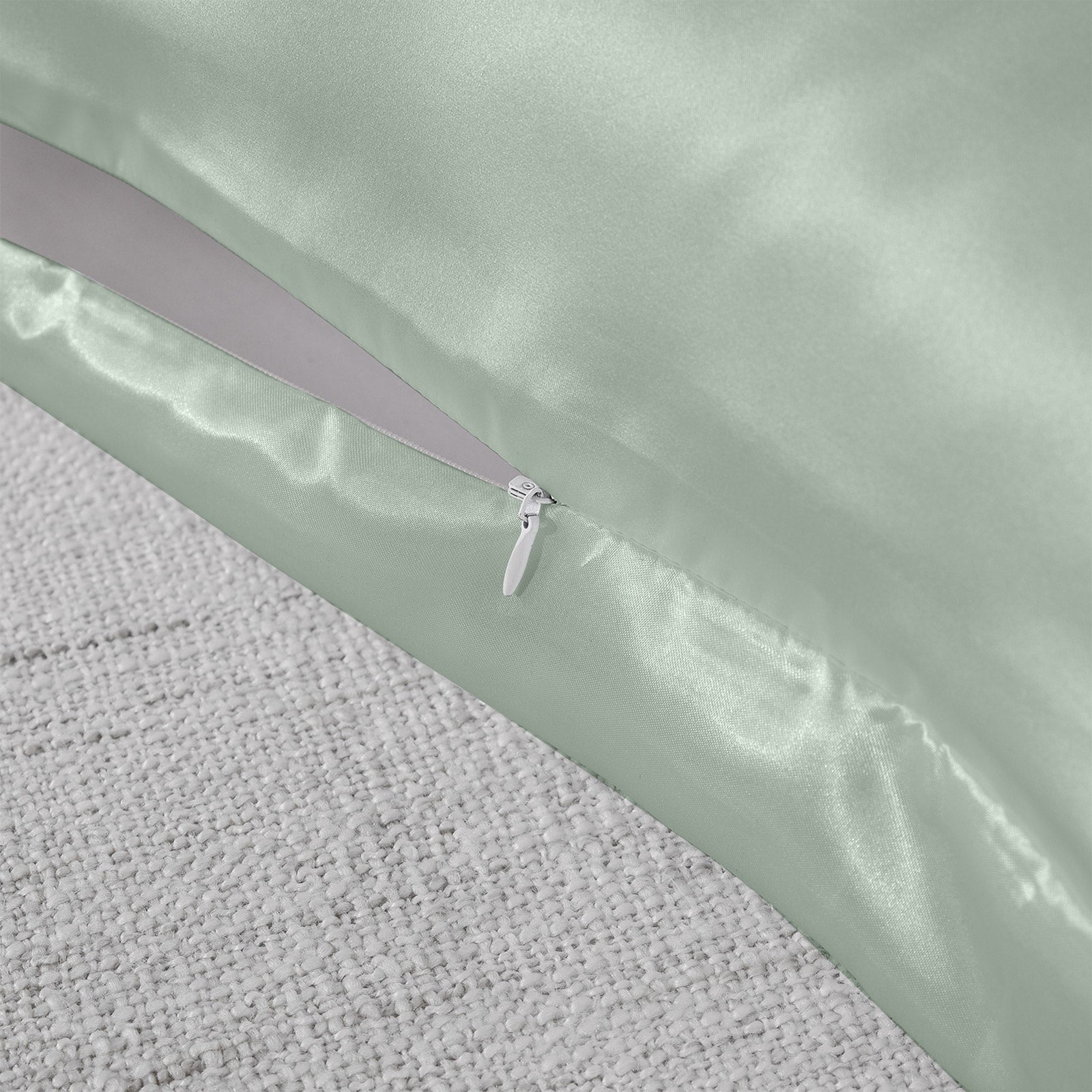 Royal Comfort Mulberry Soft Silk Hypoallergenic Pillowcase Twin Pack 51 x 76cm - Sage V160-10002249