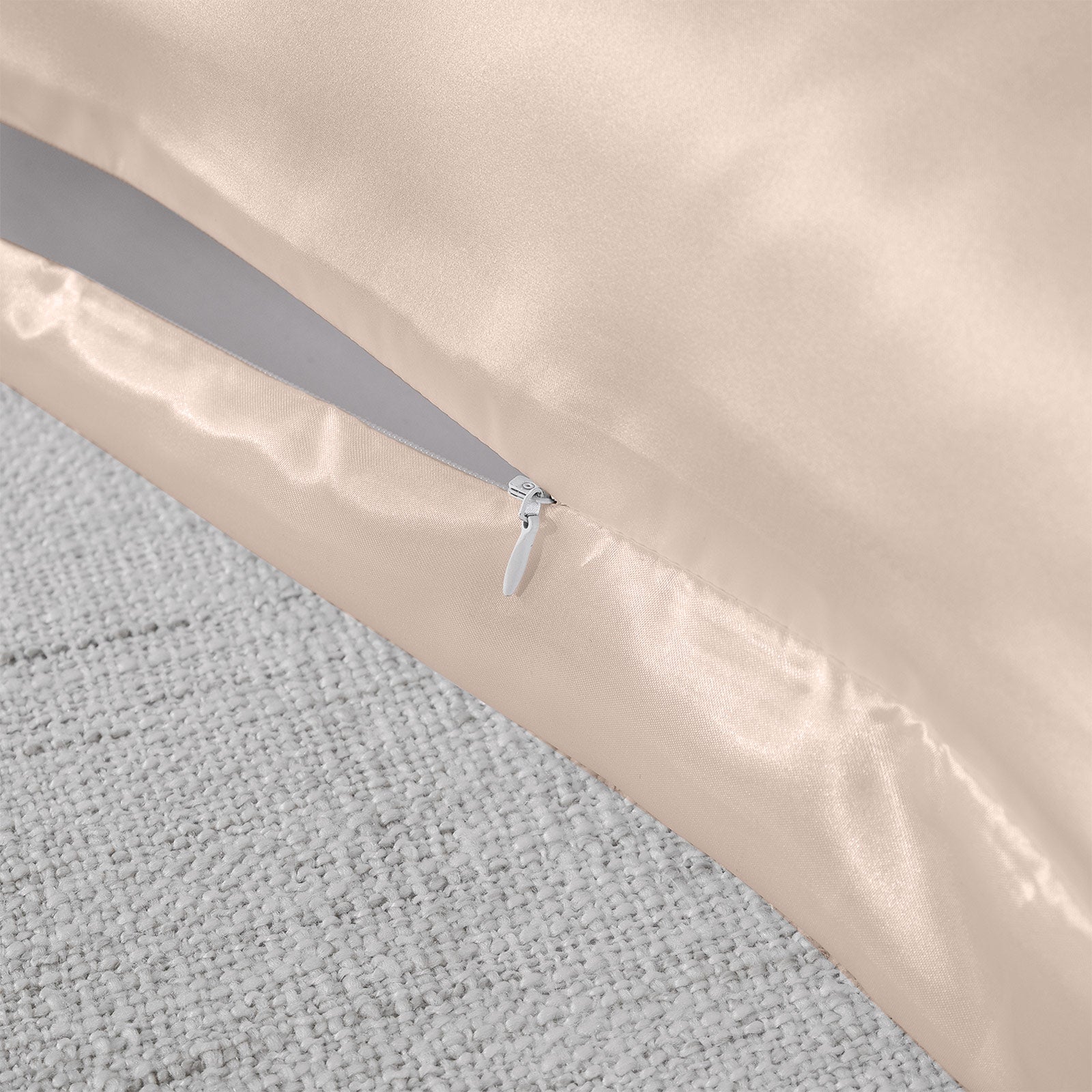 Royal Comfort Mulberry Soft Silk Hypoallergenic Pillowcase Twin Pack 51 x 76cm - Champagne Pink V160-10002250