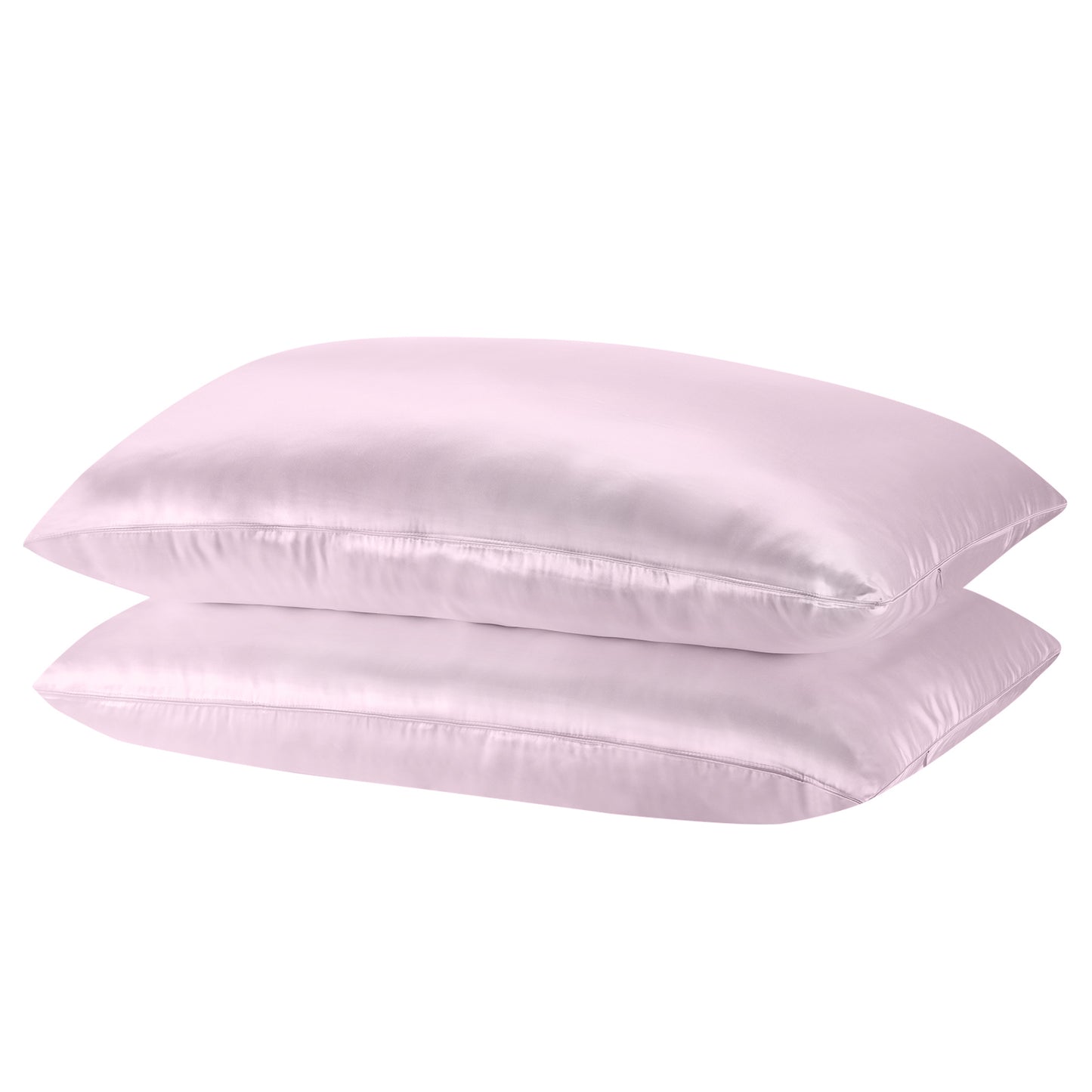 Royal Comfort Mulberry Soft Silk Hypoallergenic Pillowcase Twin Pack 51 x 76cm - Lilac V160-10002251
