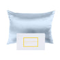 Royal Comfort Mulberry Soft Silk Hypoallergenic Pillowcase Twin Pack 51 x 76cm - Soft Blue V160-10002252