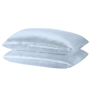 Royal Comfort Mulberry Soft Silk Hypoallergenic Pillowcase Twin Pack 51 x 76cm - Soft Blue V160-10002252