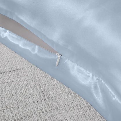 Royal Comfort Mulberry Soft Silk Hypoallergenic Pillowcase Twin Pack 51 x 76cm - Soft Blue V160-10002252