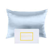 Royal Comfort Pure Silk Pillow Case 100% Mulberry Silk Hypoallergenic Pillowcase - Soft Blue V160-10002268