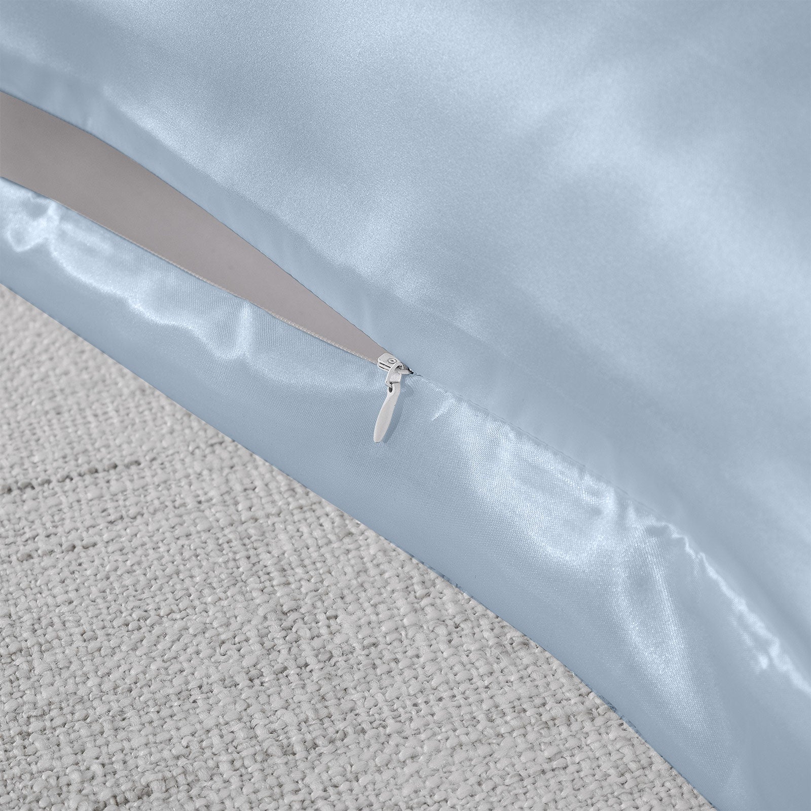 Royal Comfort Pure Silk Pillow Case 100% Mulberry Silk Hypoallergenic Pillowcase - Soft Blue V160-10002268