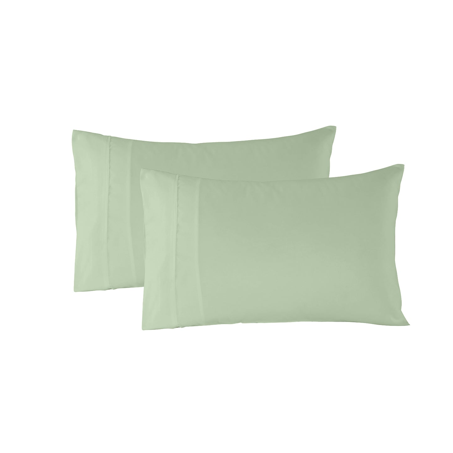 Royal Comfort 1200 Thread Count Sheet Set 4 Piece Ultra Soft Satin Weave Finish - Double - Sage Green V160-10002275
