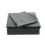 Royal Comfort Bamboo Blended Sheet & Pillowcases Set 1000TC Ultra Soft Bedding - Queen - Charcoal V160-10002287