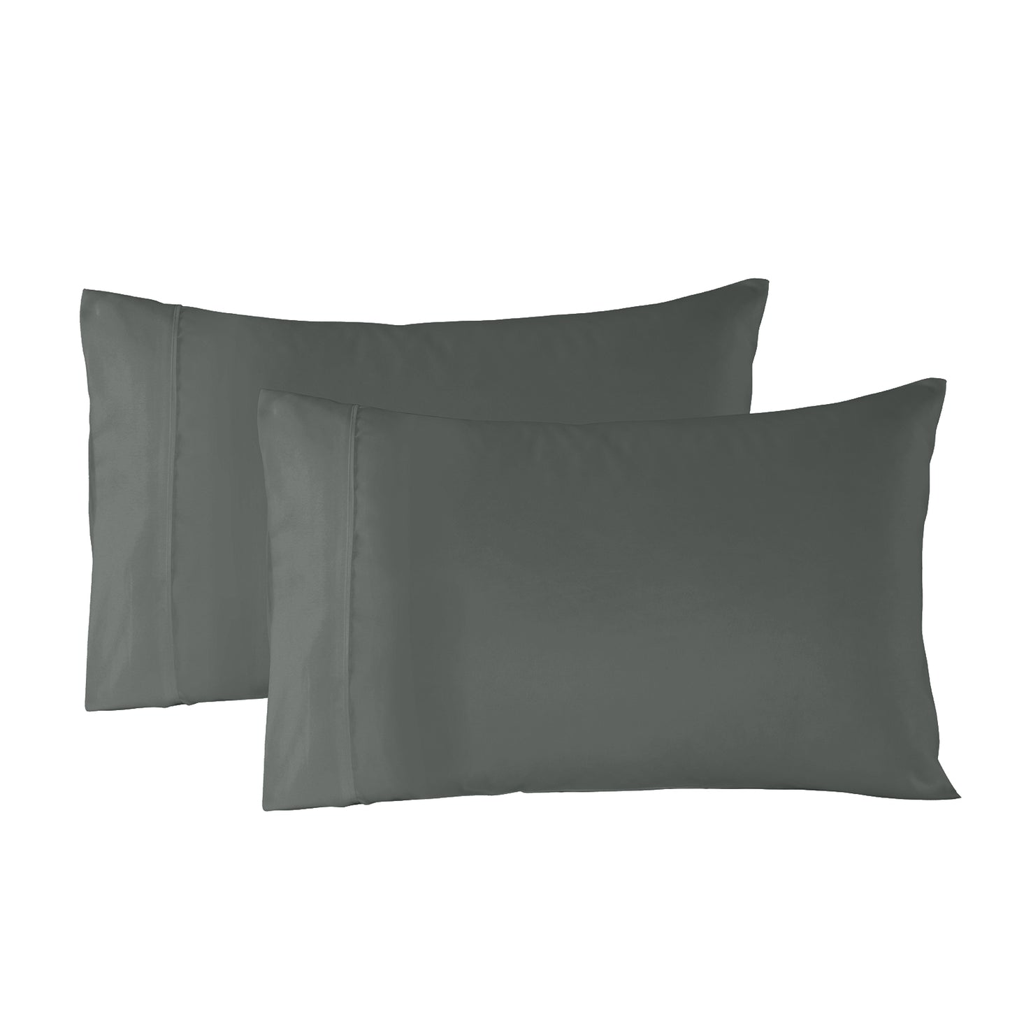 Royal Comfort Bamboo Blended Sheet & Pillowcases Set 1000TC Ultra Soft Bedding - Queen - Charcoal V160-10002287