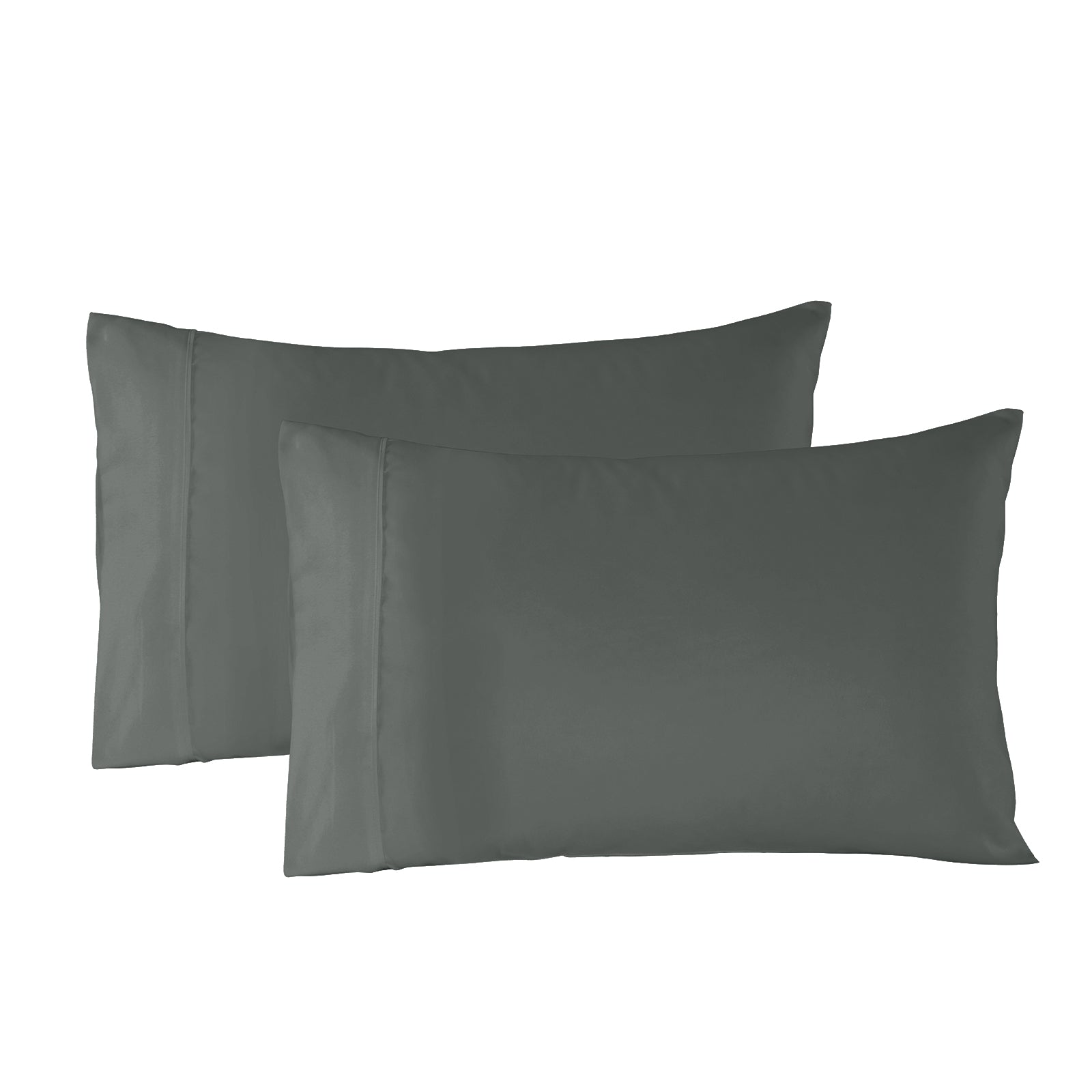 Royal Comfort Bamboo Blended Sheet & Pillowcases Set 1000TC Ultra Soft Bedding - King - Charcoal V160-10002293